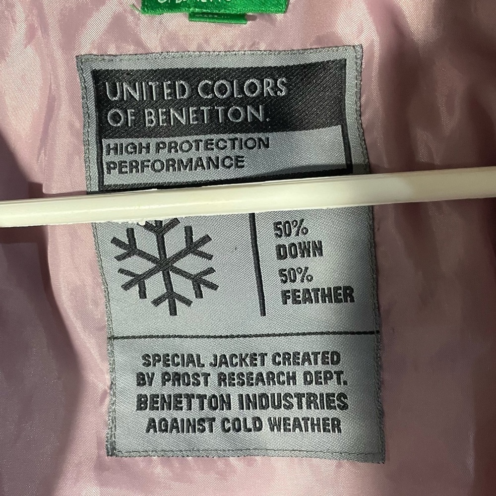COPY - United colors of Benetton warm winter coat! Woman’s suze sm - Picture 6 of 16